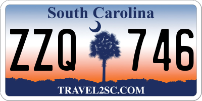 SC license plate ZZQ746