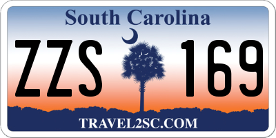 SC license plate ZZS169