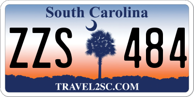 SC license plate ZZS484