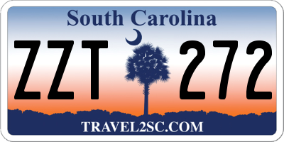 SC license plate ZZT272
