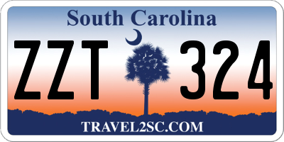 SC license plate ZZT324