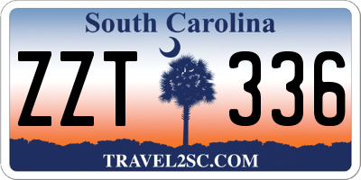 SC license plate ZZT336