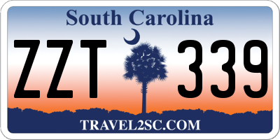 SC license plate ZZT339