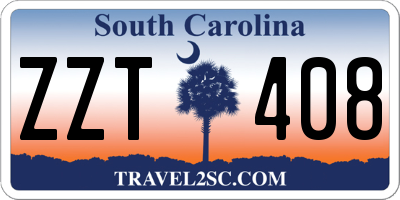 SC license plate ZZT408
