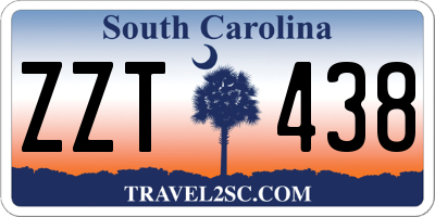 SC license plate ZZT438