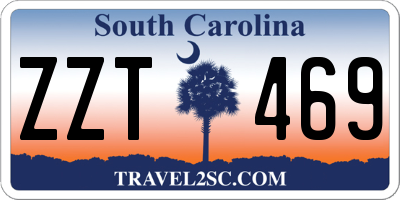 SC license plate ZZT469