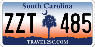 SC license plate ZZT485