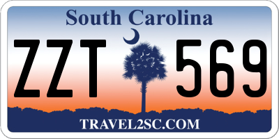 SC license plate ZZT569