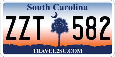 SC license plate ZZT582