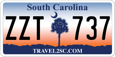 SC license plate ZZT737