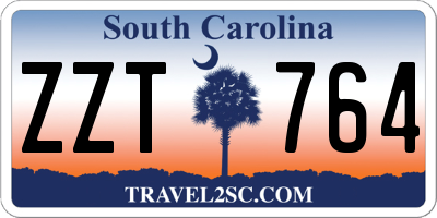 SC license plate ZZT764