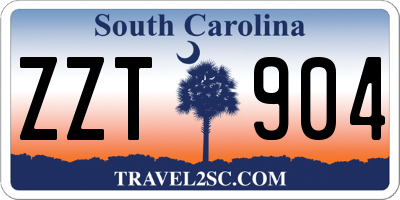 SC license plate ZZT904