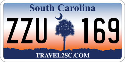 SC license plate ZZU169
