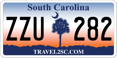 SC license plate ZZU282