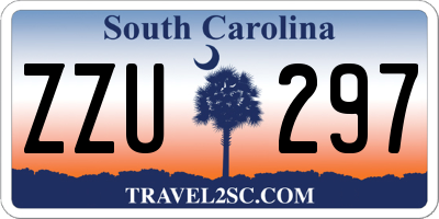 SC license plate ZZU297
