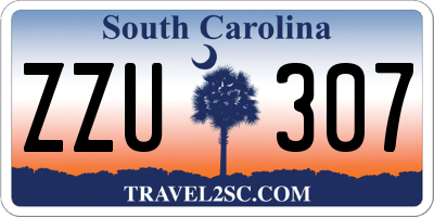 SC license plate ZZU307