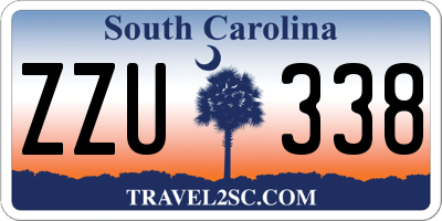 SC license plate ZZU338