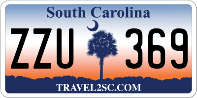 SC license plate ZZU369