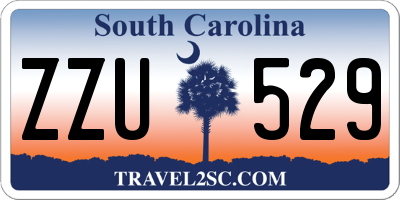 SC license plate ZZU529