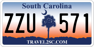 SC license plate ZZU571