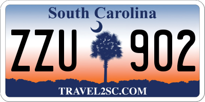 SC license plate ZZU902