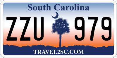SC license plate ZZU979