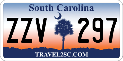 SC license plate ZZV297