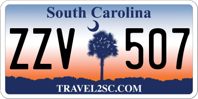 SC license plate ZZV507