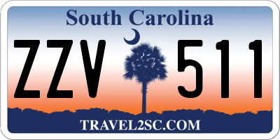 SC license plate ZZV511