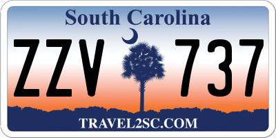 SC license plate ZZV737