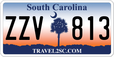 SC license plate ZZV813