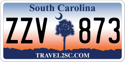 SC license plate ZZV873