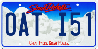 SD license plate 0ATI51