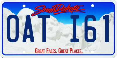 SD license plate 0ATI61