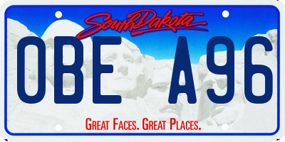 SD license plate 0BEA96