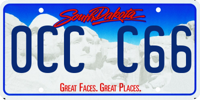 SD license plate 0CCC66
