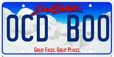 SD license plate 0CDB00