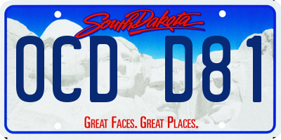 SD license plate 0CDD81
