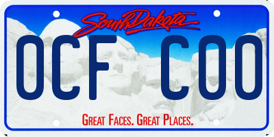 SD license plate 0CFC00