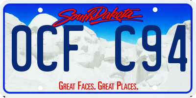 SD license plate 0CFC94