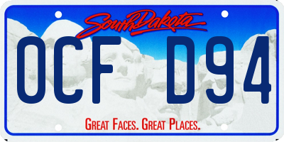 SD license plate 0CFD94