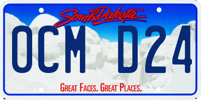 SD license plate 0CMD24