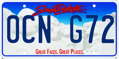 SD license plate 0CNG72
