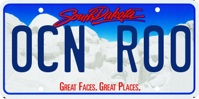 SD license plate 0CNR00