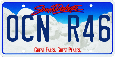 SD license plate 0CNR46