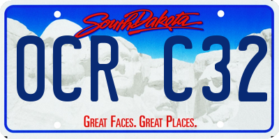 SD license plate 0CRC32