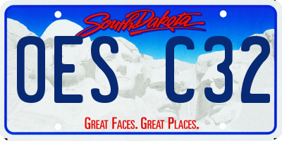 SD license plate 0ESC32