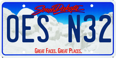SD license plate 0ESN32