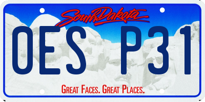 SD license plate 0ESP31
