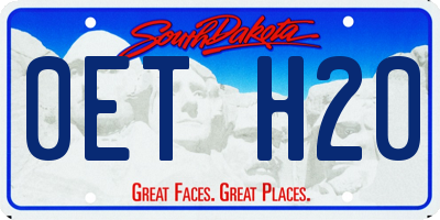 SD license plate 0ETH20